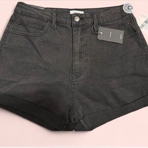Forever 21 Charcoal Jean Shorts